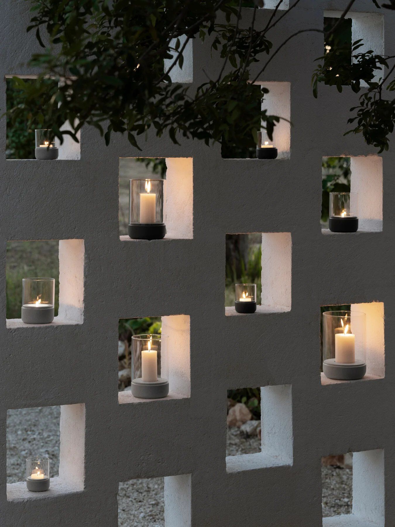 Стальные и стеклянные подсвечники blomus CALMA L ARCH-00084200 - Вид №18