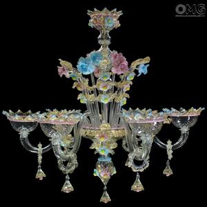 1119 ORIGINALMURANOGLASS Люстра Венецианская - Ферро - муранское стекло OMG  см