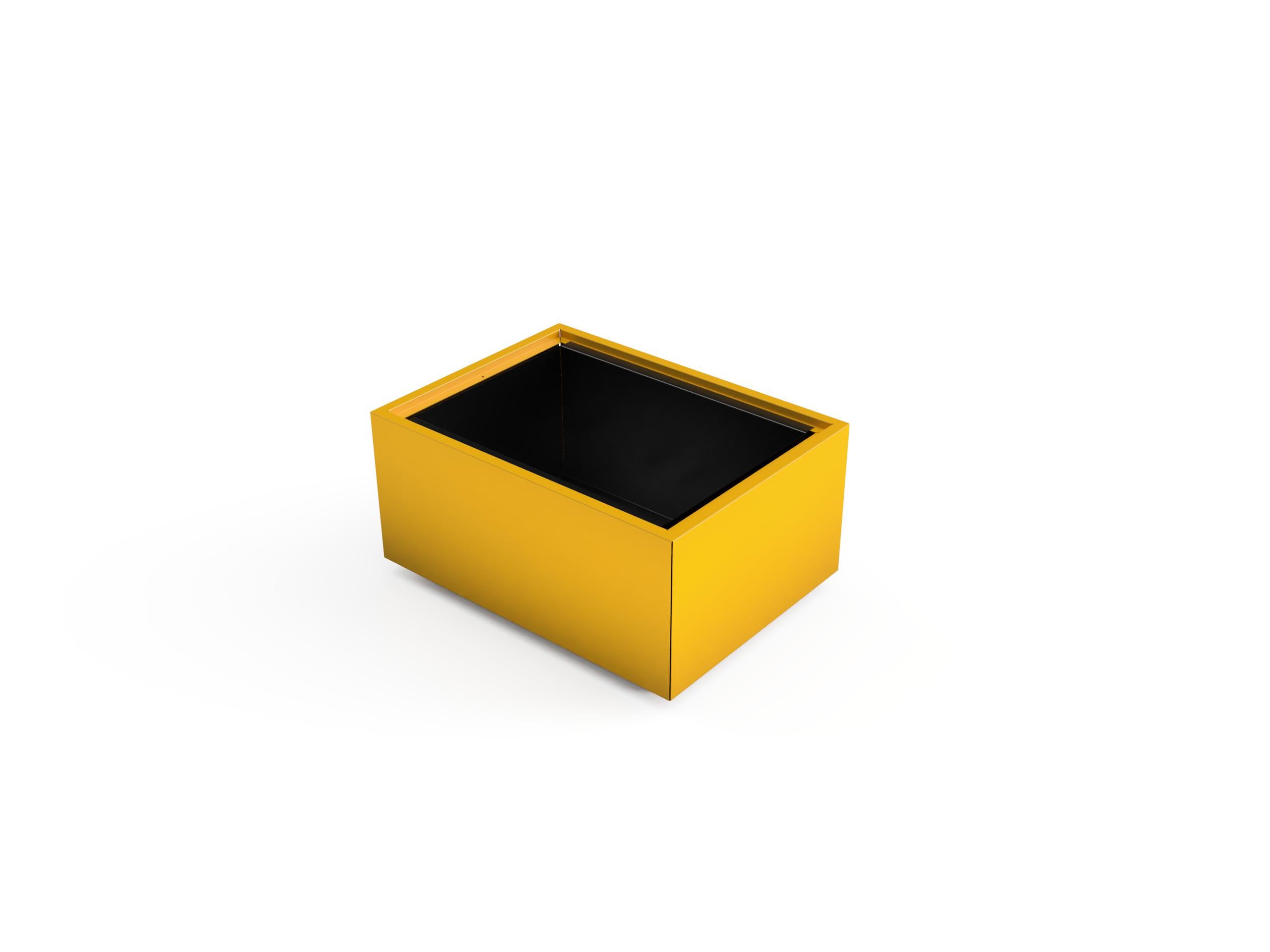 Модульная скамья из оцинкованной стали со встроенной плантатором и велосипедной стойкой Studio Città RESTÒ ARCH-00084567 - Вид №12