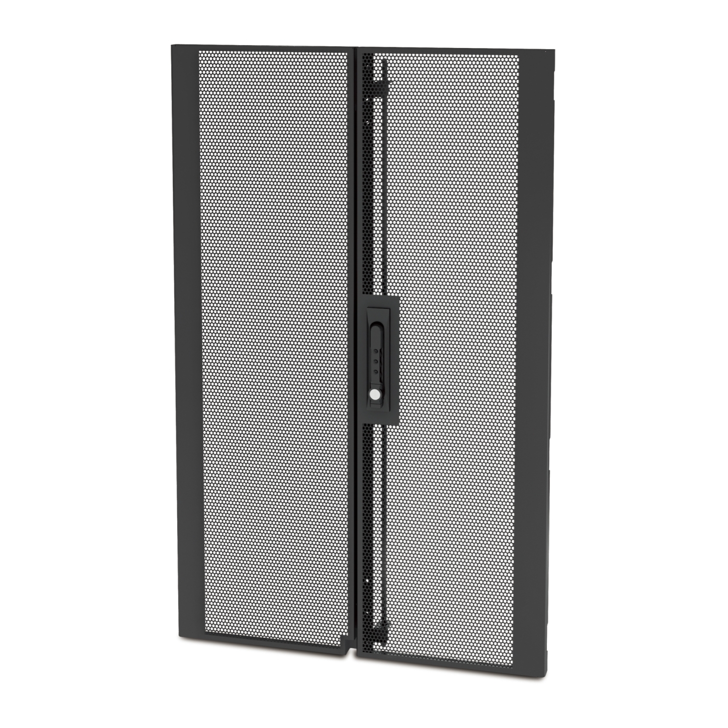 AR7103 Дверь двухстворчатая двухсекционная для шкафа NetShelter SX Colocation AR3200, черная, перфорированная Schneider Electric 