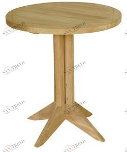 Il Giardino di Legno Круглый деревянный столик для сада Macao 703+833