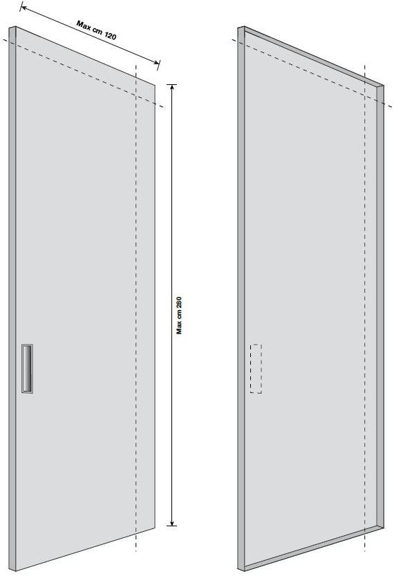 Longhi Раздвижная дверь из зеркального стекла для гардеробных Aluminiun chic – doors Serie 395 - Вид №2