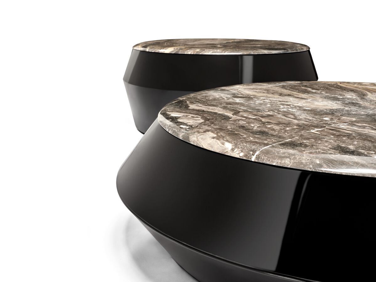 Мраморный круглый журнальный столик Arketipo UFO ARCH-00058487 - Вид №3