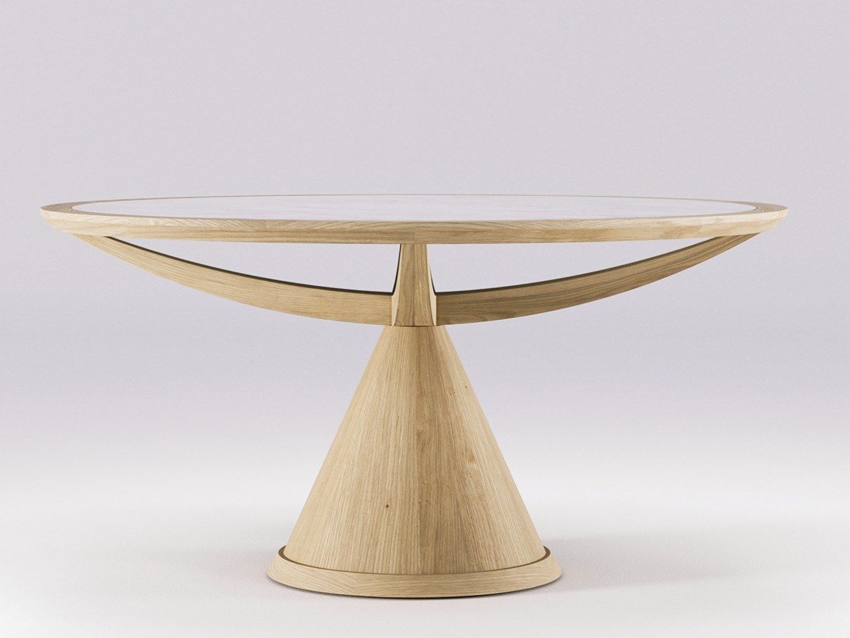 Круглый деревянный стол для гостиной Wewood VASCO ARCH-00147677 - Вид №27