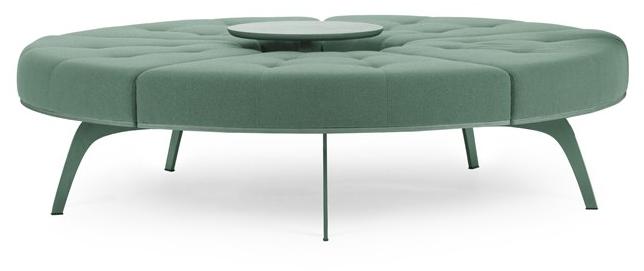 True Design Круглая скамейка из ткани Millepiedi Mp 5p0r - Вид №1