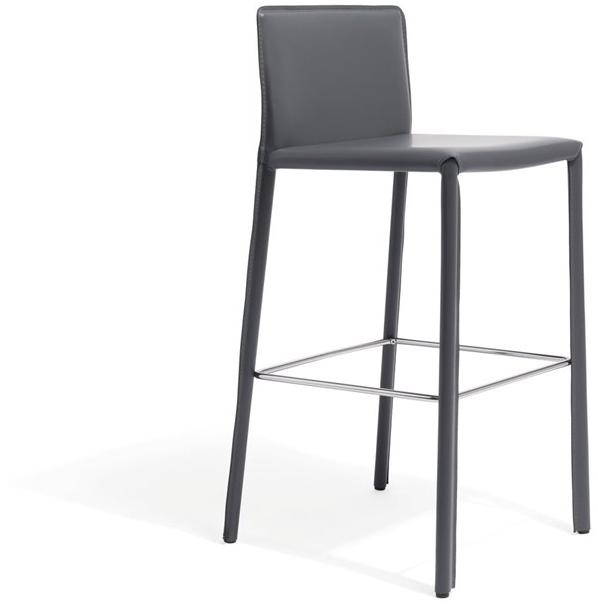 AP Factor Высокий кожаный табурет с подставкой для ног Virginia sun-id-1427650 - Вид №2