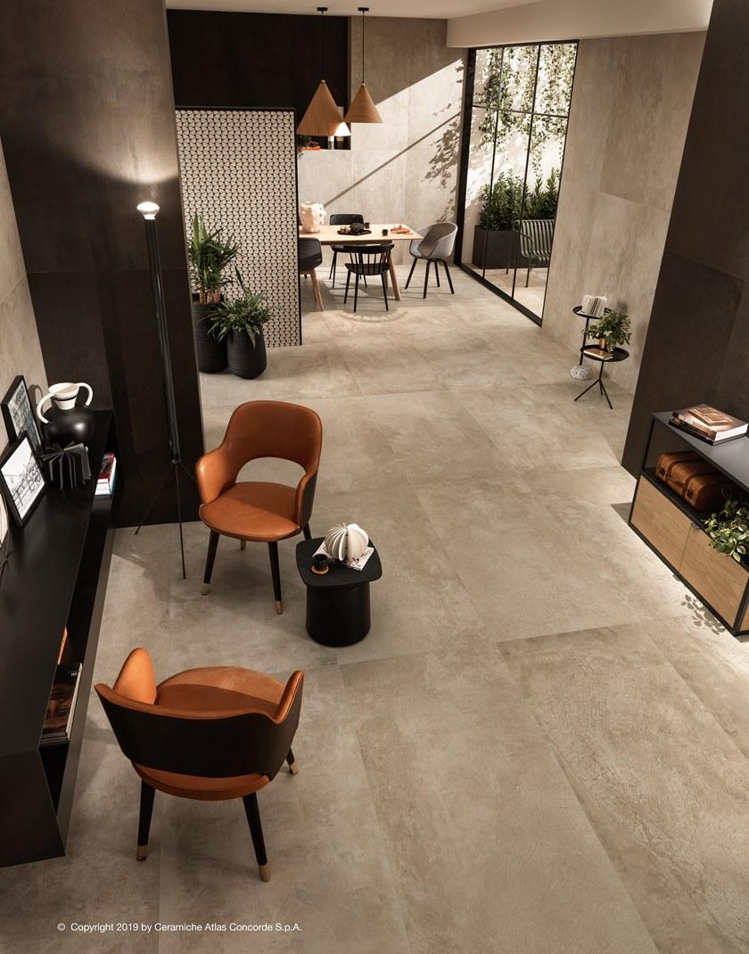 Atlas Concorde Пол из керамогранита под бетон Raw sun-id-1421703 - Вид №4