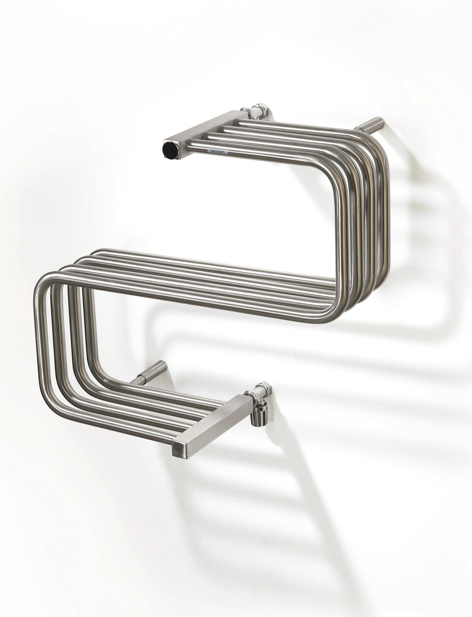 Полотенцесушитель Hammam APOLLON Stainless steel  комбинированный; электрический или водяной Сталь  - Вид №23