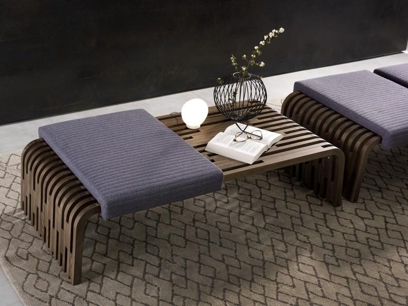 Pacini & Cappellini Низкий стол из массива дерева Millerighe 5531  - Вид №3