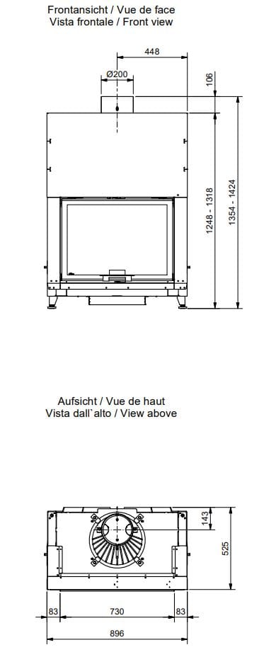 Дровяной камин RÜEGG Скрипка ARCH-00109215 - Вид №5