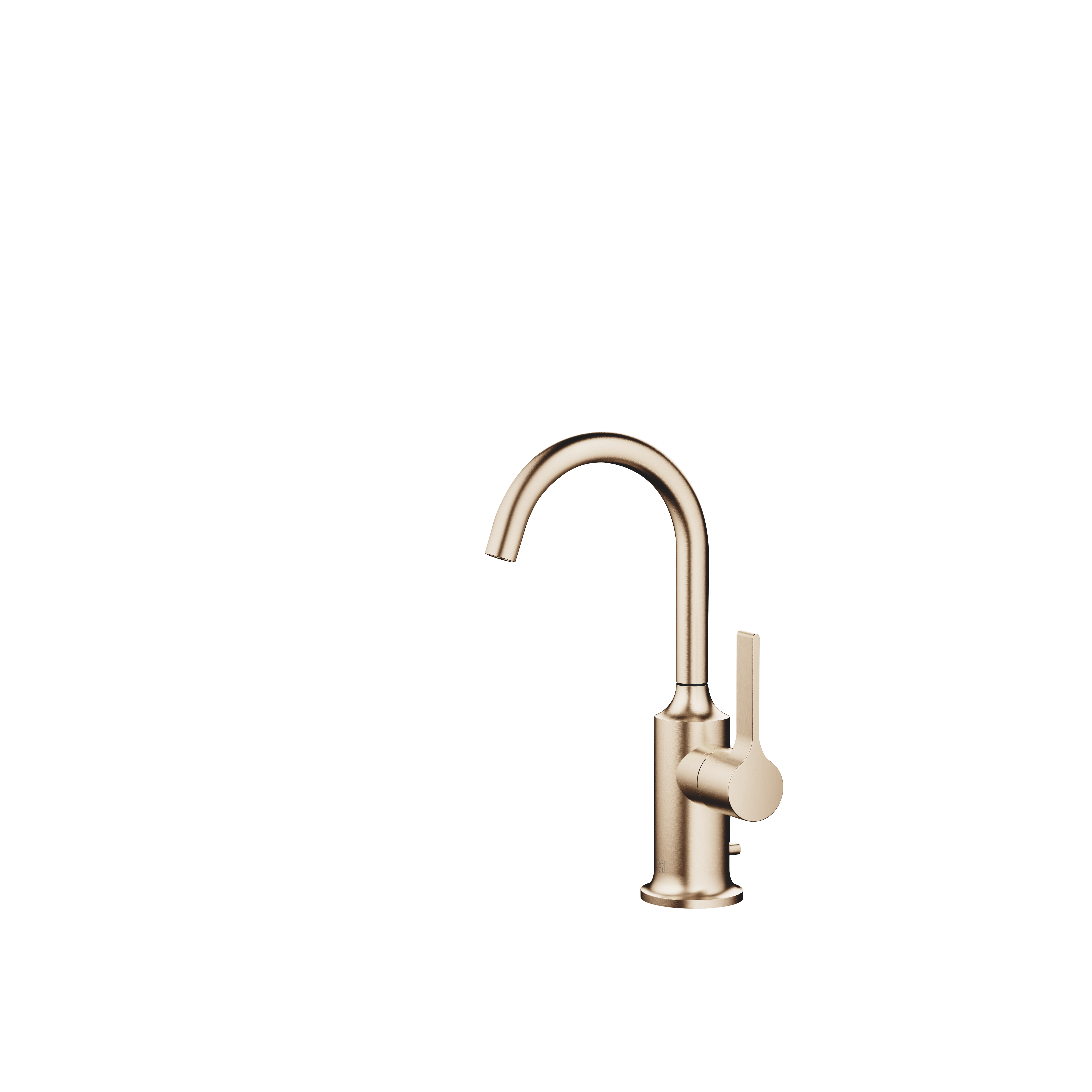 VAIA Смеситель для раковины, однорычажный, со сливом - Brushed Champagne (22-каратное золото) 33510809-46 DornBracht