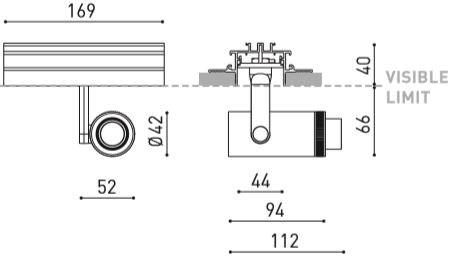 Arkoslight Точечный светодиодный алюминиевый светильник Black foster custom sun-id-1354940 - Вид №11
