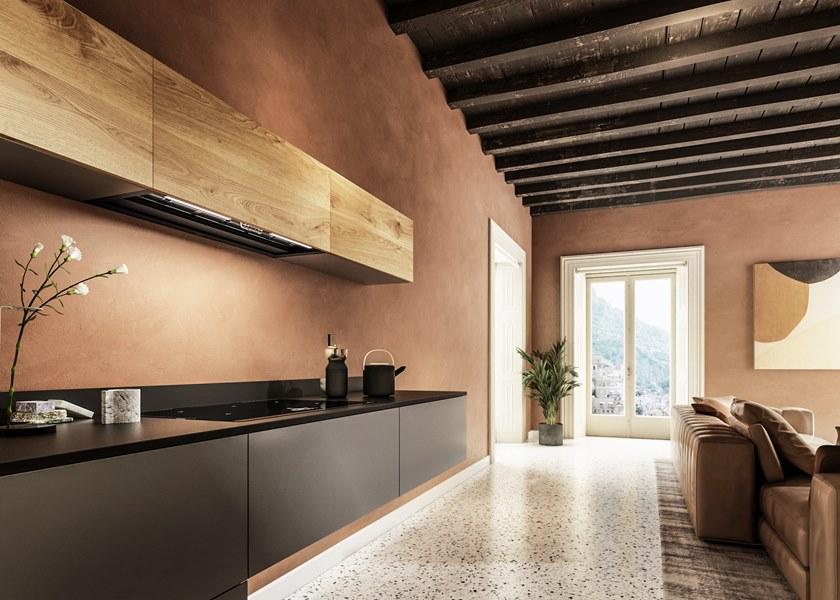 Elica Настенная выдвижная вытяжка с сенсорным управлением класса а sun-id-1358591 - Вид №1