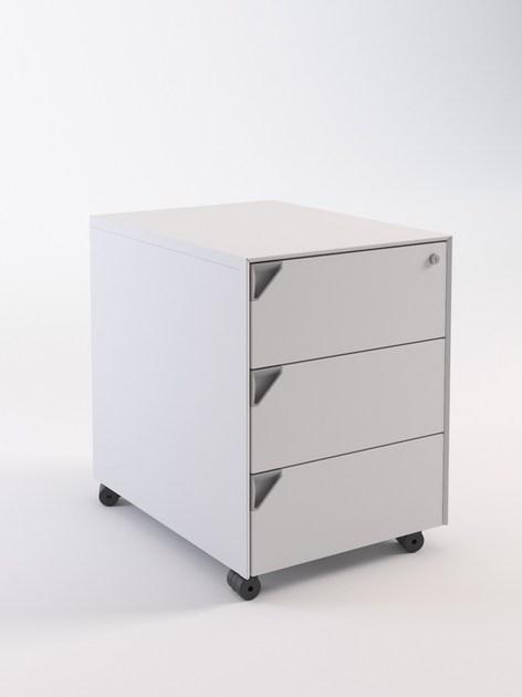 Steelbox by Metalway Низкий офисный ящик для хранения из листового металла с замком Joint sun-id-1428949 - Вид №10