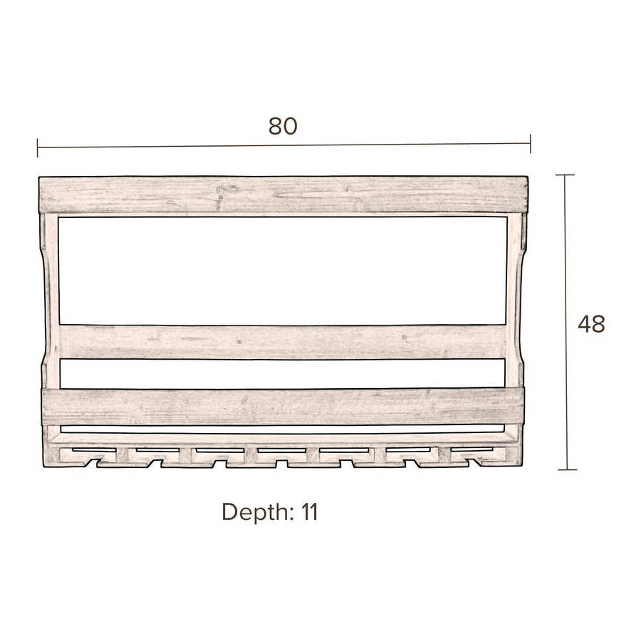 Полка Tres Dutchbone 7600005 - Вид №6