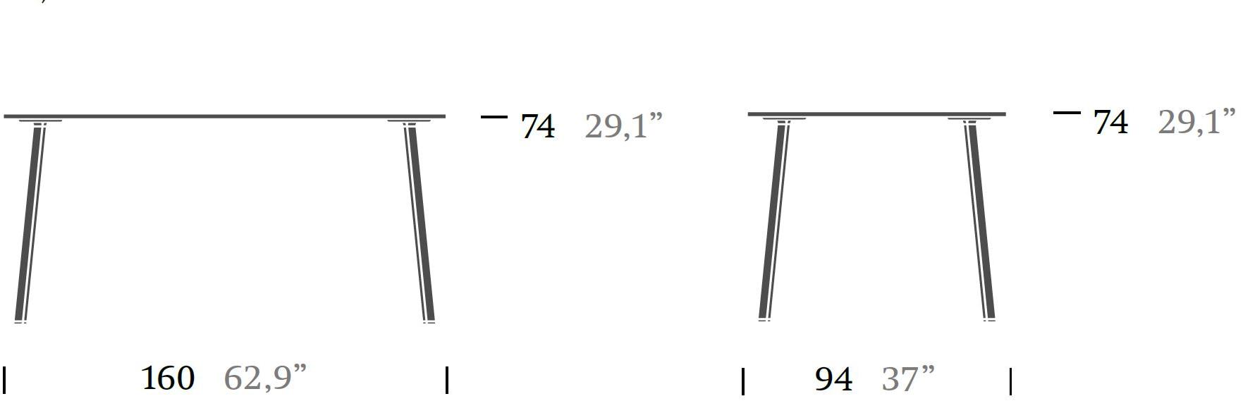 Kettal Прямоугольный алюминиевый садовый стол Village #56491 - Вид №6