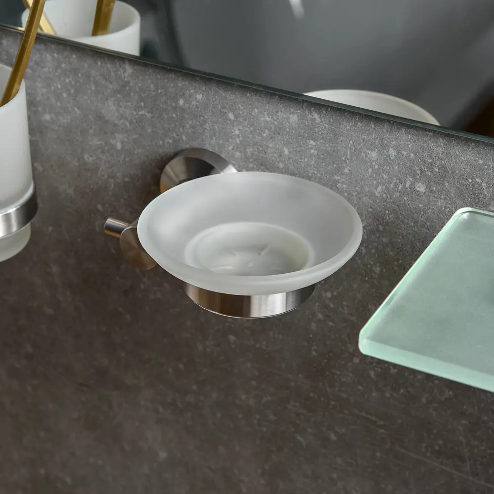 Мыльница Force подвесная нержавеющая сталь цвет хром WESS STLM-2140250 - Вид №4