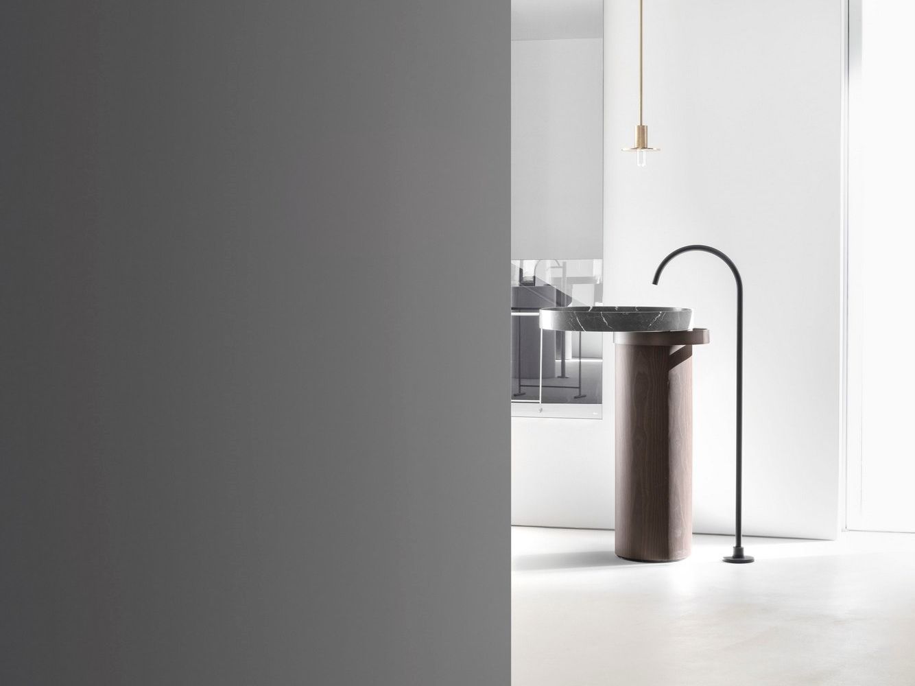 Круглый отдельно стоящий умывальник Falper Excentrico ARCH-00049961 - Вид №15