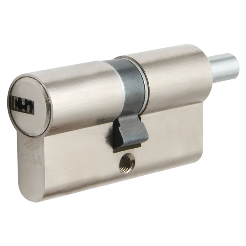 Цилиндр Cisa Astral ОА312-13.12, 35x35 мм, ключ/шток, цвет никель, без вертушки STLM-2200760