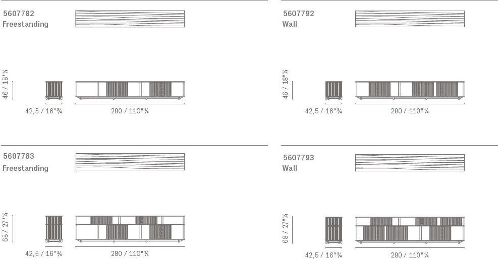 Poltrona Frau Буфет из дуба La collezione - mobili e complementi sun-id-1385338 - Вид №7