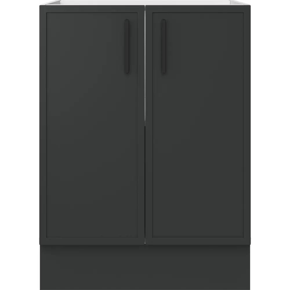 Напольный шкаф Hepo 60x82.5x58 см KONSENSA ЛДСП цвет серый 89436556 STLM-2044479 Неро - Вид №5