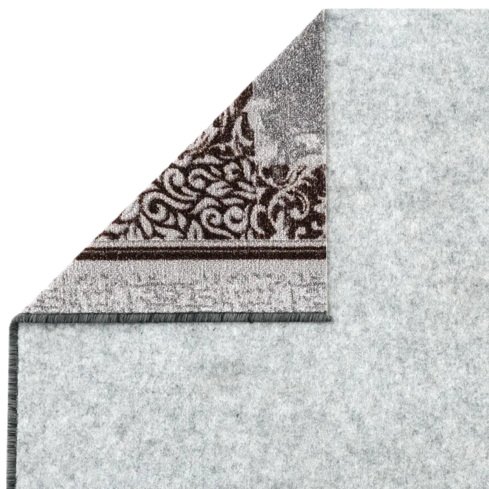 Дорожка ковровая «Вербена» 1 м, цвет серый ВИТЕБСКИЕ КОВРЫ STLM-2025116 - Вид №3