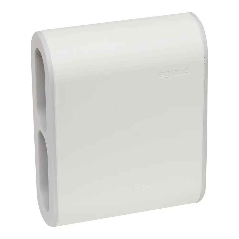 Разветвитель Legrand 4 розетки без заземления 6 А цвет белый/серый STLM-2153199 - Вид №1