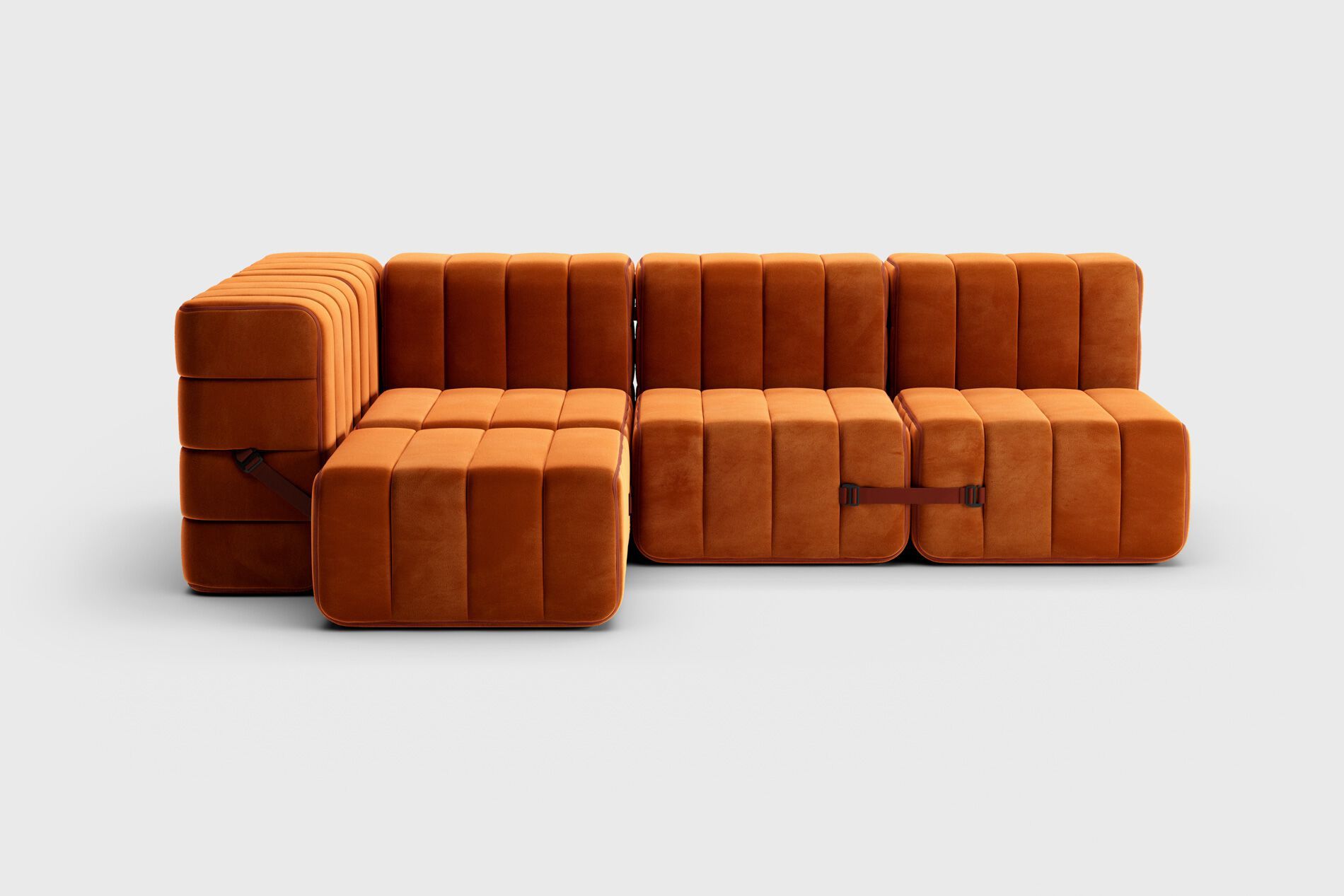 Модульный угловой диван из ткани AMBIVALENZ Curt ARCH-00061719 - Вид №11