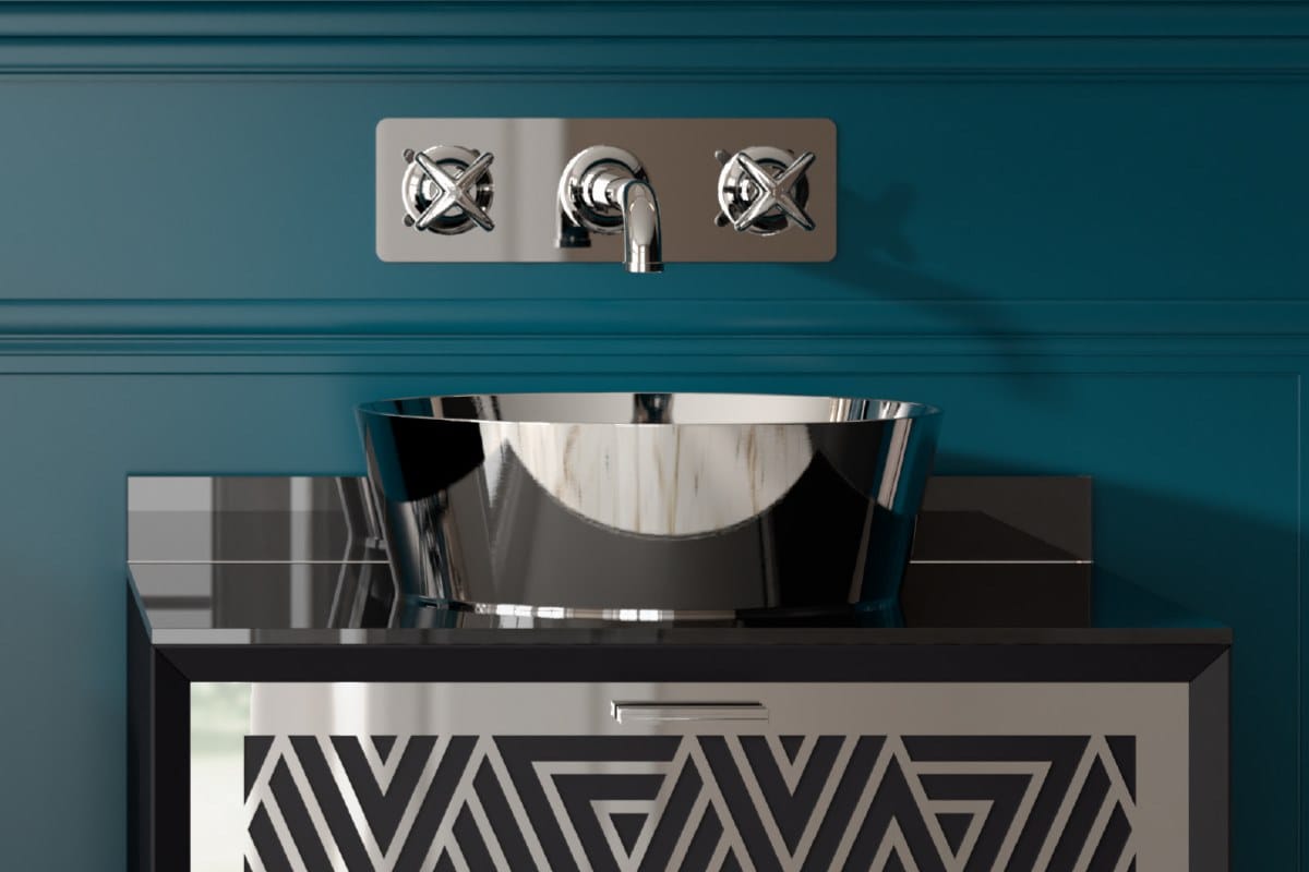 Деревянный одноместный напольный умывальник с дверцами Park Avenue CORA 1A ARCH-00051950 - Вид №4