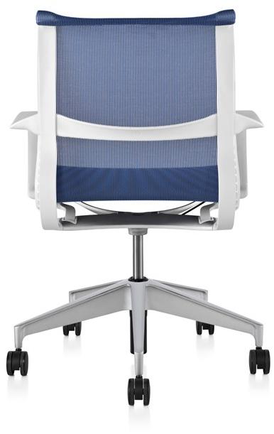 Herman Miller Эргономичное вращающееся офисное кресло из ткани с подлокотниками Setu sun-id-1496901 - Вид №3