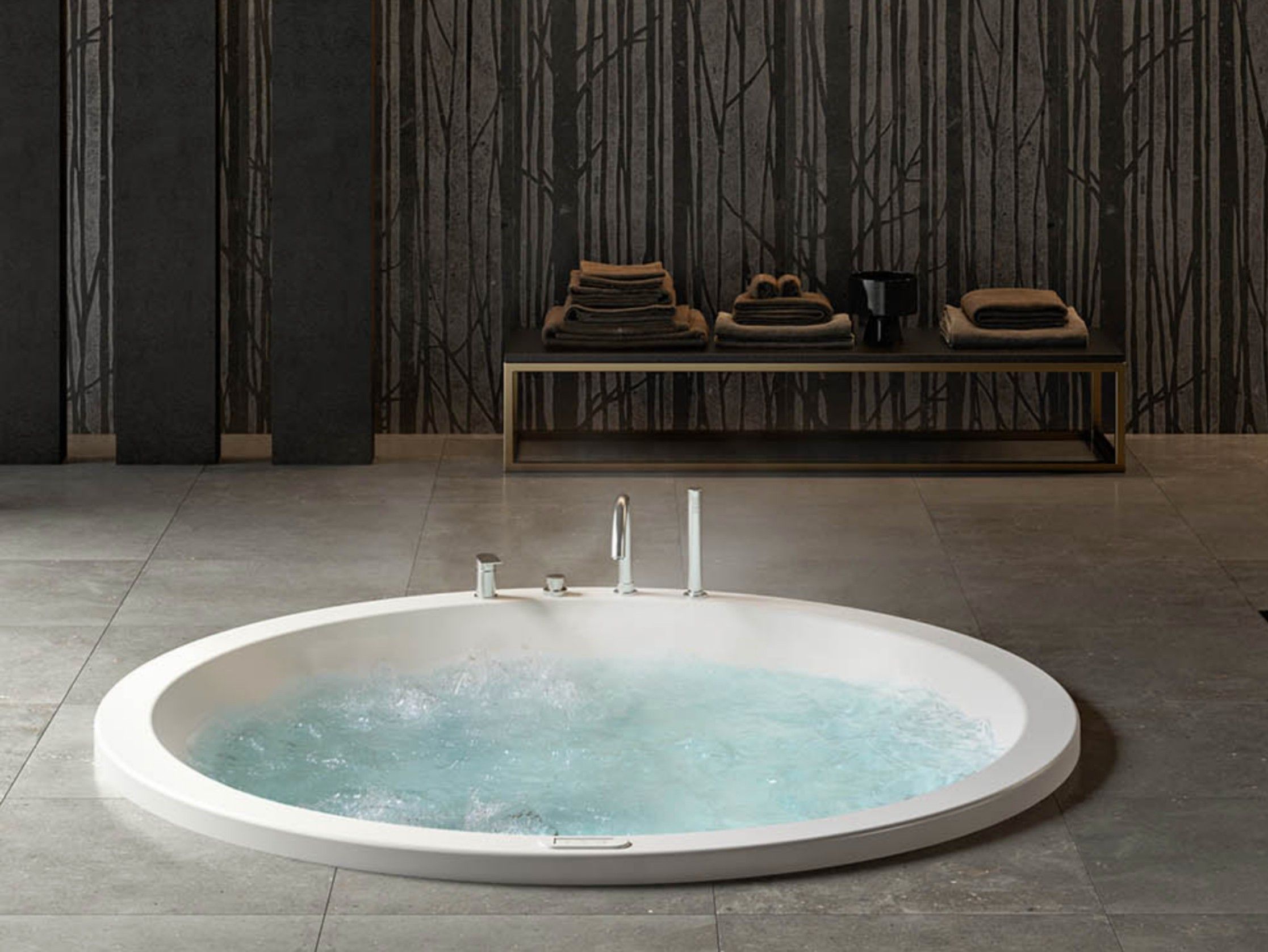 Встраиваемая 2-местная ванна с гидромассажем Albatros ARCH-00083708