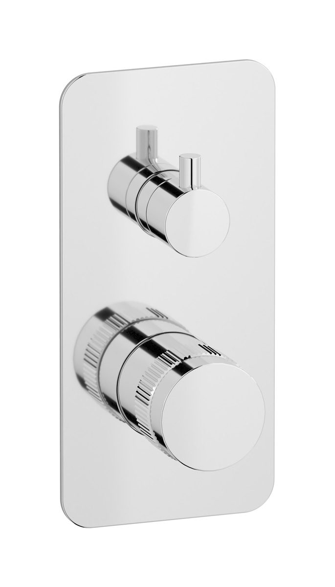 Комплект внешних частей для настенного прогрессивного смесителя на 3 потребителя. WE ARE IB rx312cc Chrome Reflex