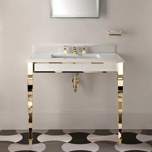 Консоль под раковину со столешницей из мрамора DECLARIMCAOT Devon Devon CLARIDGE CONSOLE