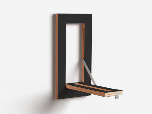 Вешалка для одежды из фанеры