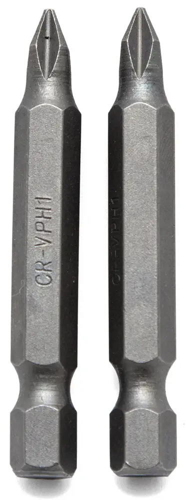 Набор магнитных бит VIRA PH1 50 мм для точного монтажа 82619647