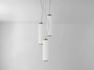 SLIDE Светодиодный подвесной светильник из полиэтилена Cordiale