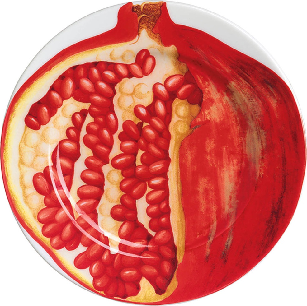 10640774 Taitu Тарелка десертная Taitu "Гранат" 16см Фарфор 