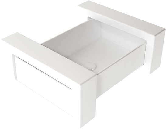 BXLAME601 Подвесная раковина настенная GSG CERAMIC BOX