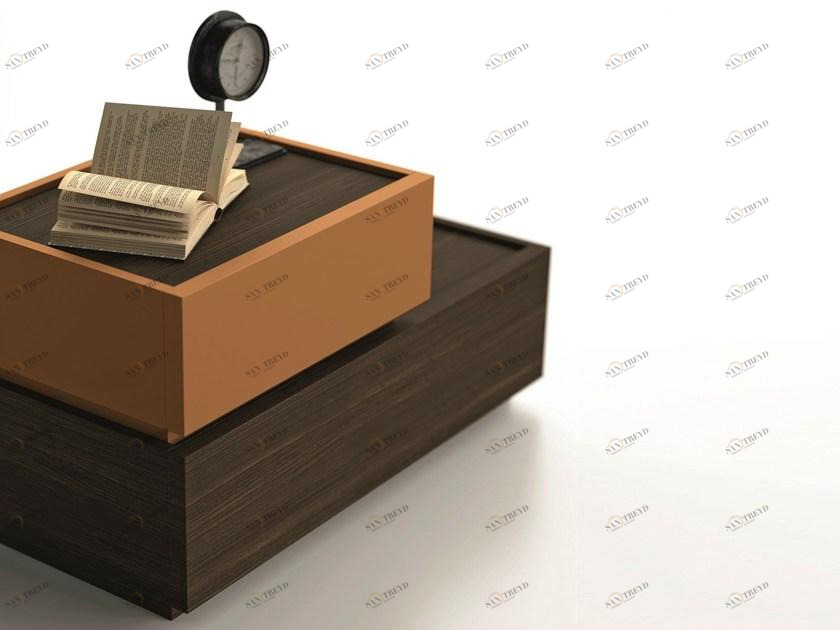 Dall'Agnese Лаковая прикроватная тумба с ящиками Super sun-id-1429915