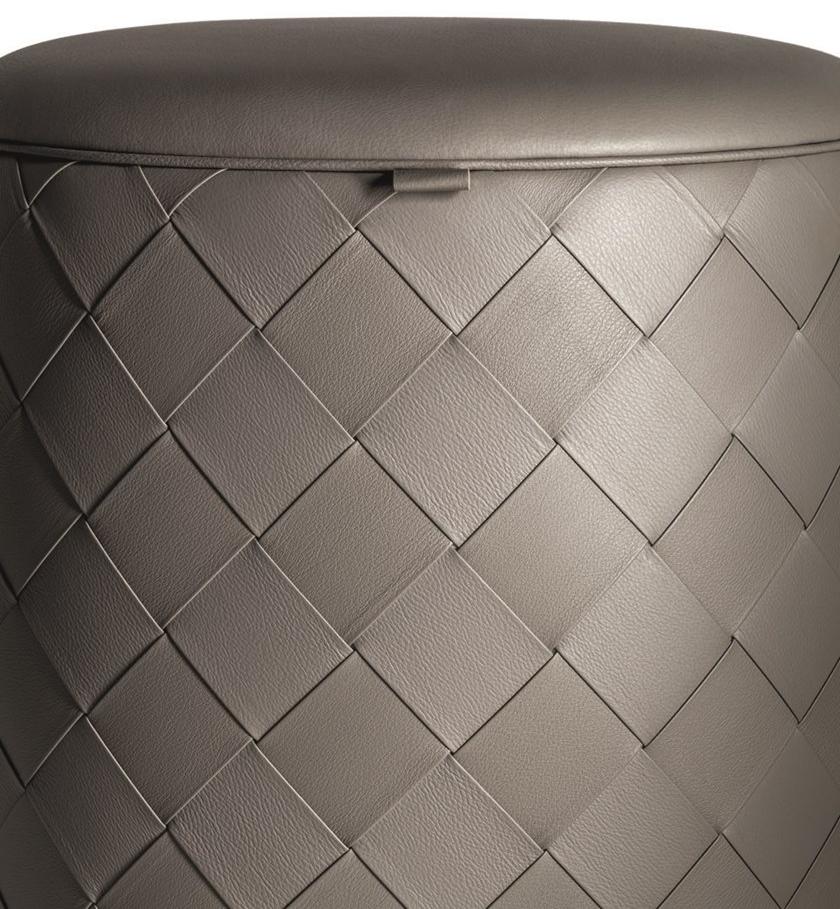 Poltrona Frau Круглый кожаный пуф La collezione - mobili e complementi sun-id-1370740 - Вид №2