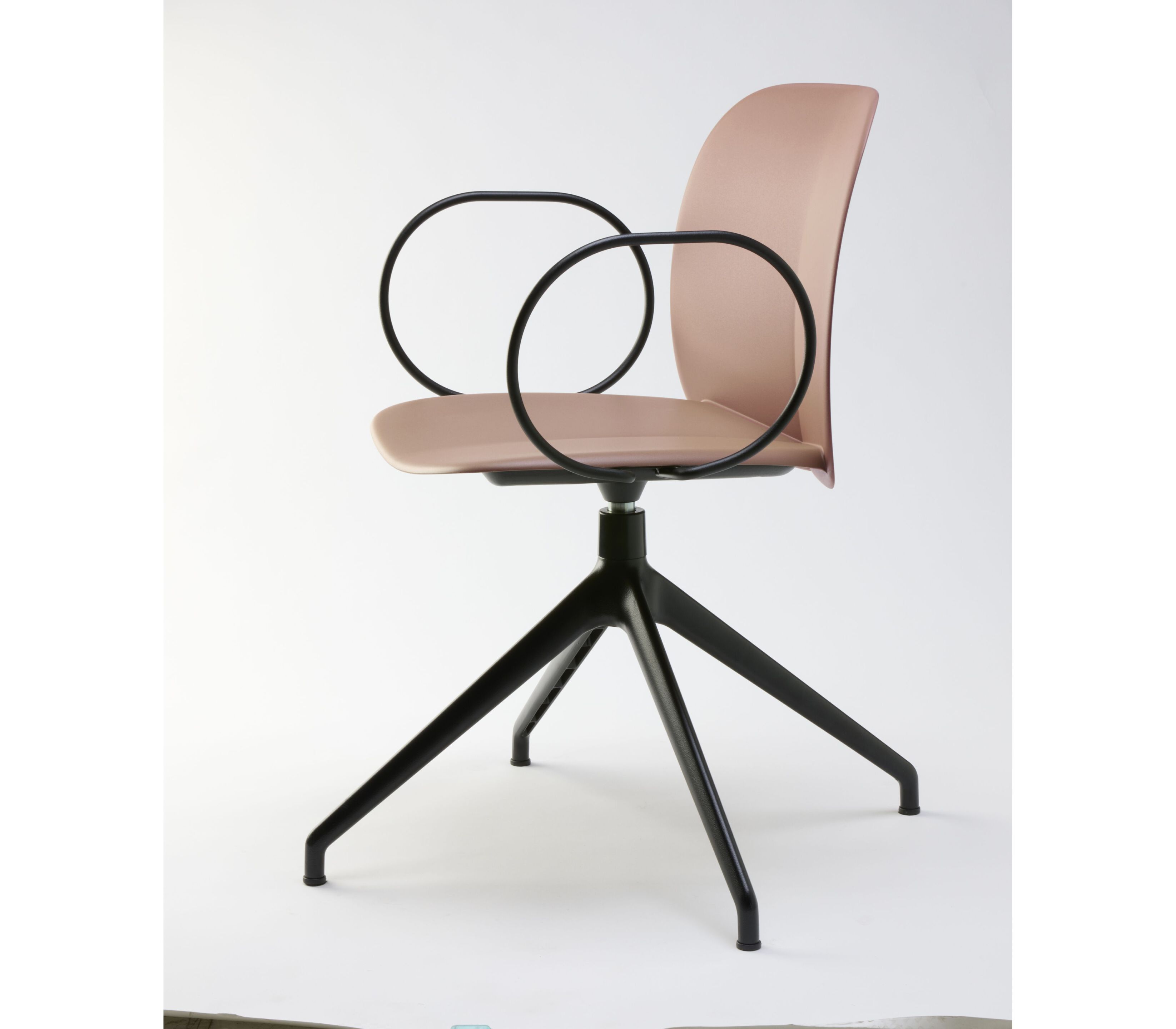 Поворотный стул из инженерного пластика с подлокотниками S-CAB Mentha ARCH-00053476 - Вид №1