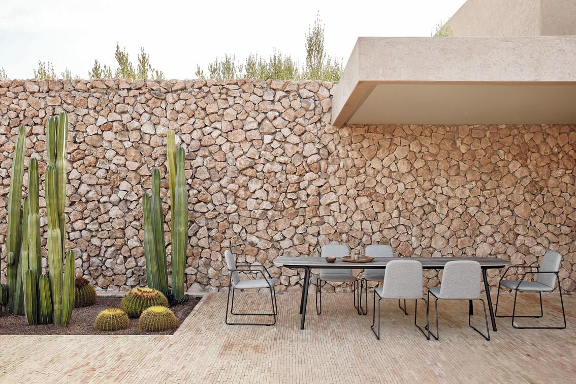 MNST1003 Обеденный стол pca flint f13 220см x 100см Manutti Minus - Вид №7