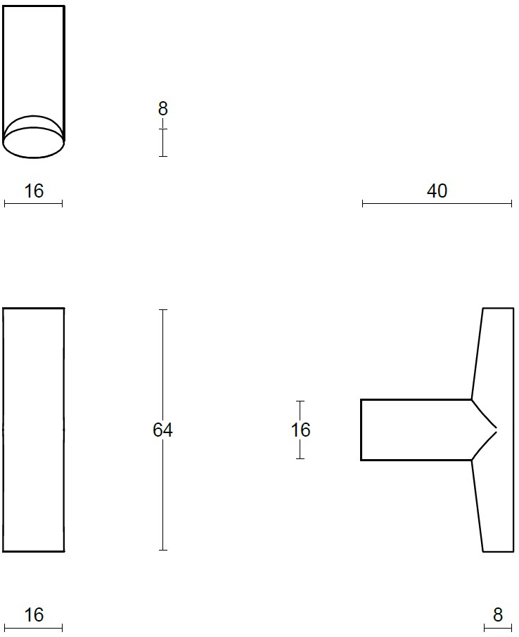Formani Ручка из матовой стали Inc sun-id-1392421 - Вид №2