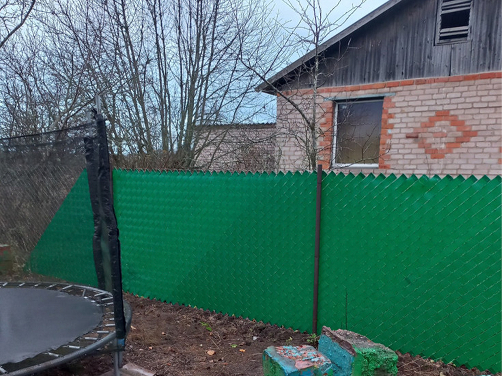 Заборная лента серая 48 мм ГеоПластБорд GPBST-172 - Вид №9