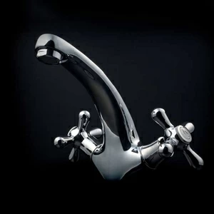 Смеситель для раковины с автоматическим сливом 19.004C MAIER MEMORY