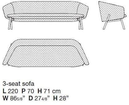 Kristalia Садовый диван Sunbrella® Tuile sun-id-1442109 - Вид №10