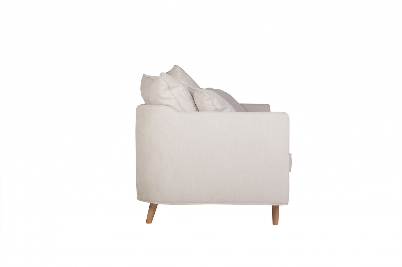 Диван Julia трехместный прямой светло-серый SITS ДИЗАЙНЕРСКИЕ, JULIA 192048 Серый  - Вид №2