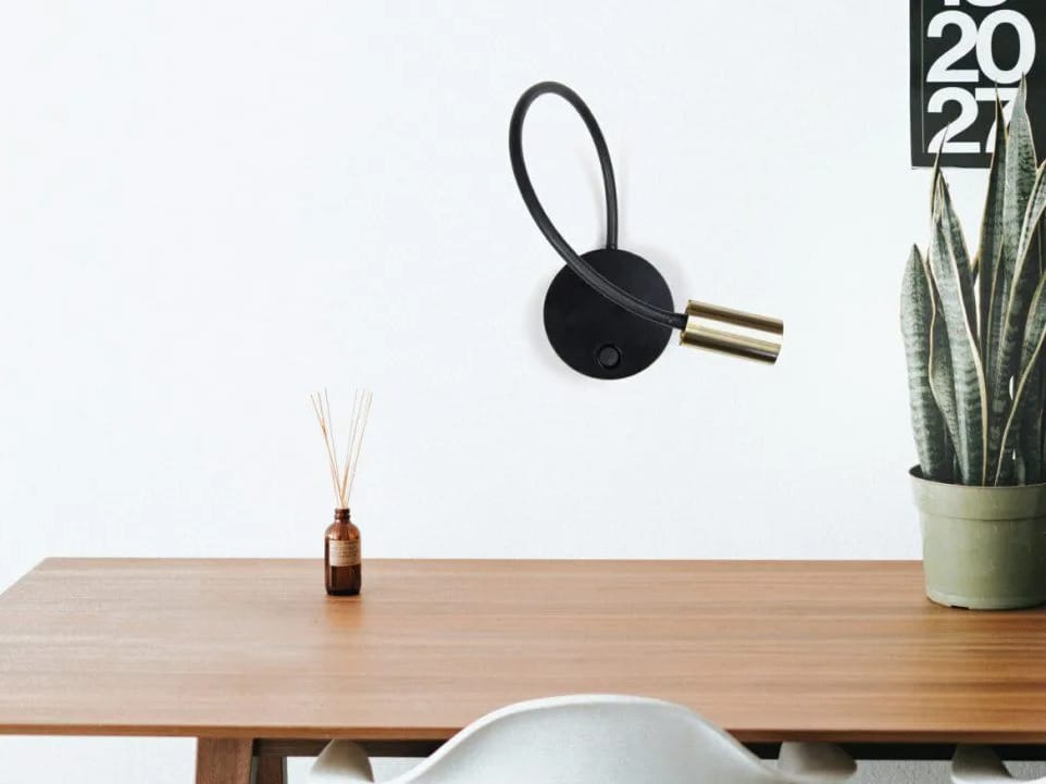 Регулируемая металлическая светодиодная настенная лампа EGOLUCE Bamboo ARCH-00151465