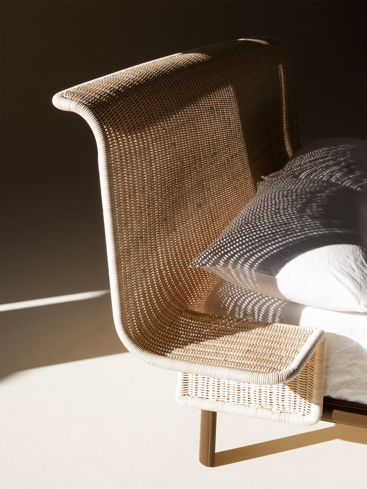 Двуспальная кровать из кованого железа и медоллино Lispi SERAFINO ARCH-00141857 - Вид №3