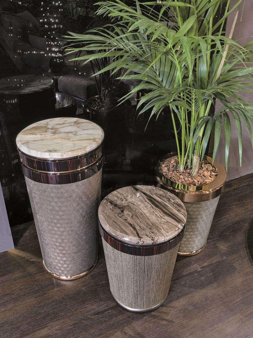 Longhi Журнальный столик / подставка для вазы из ткани Loveluxe 2018 – illusion collection Y 699 - Вид №1